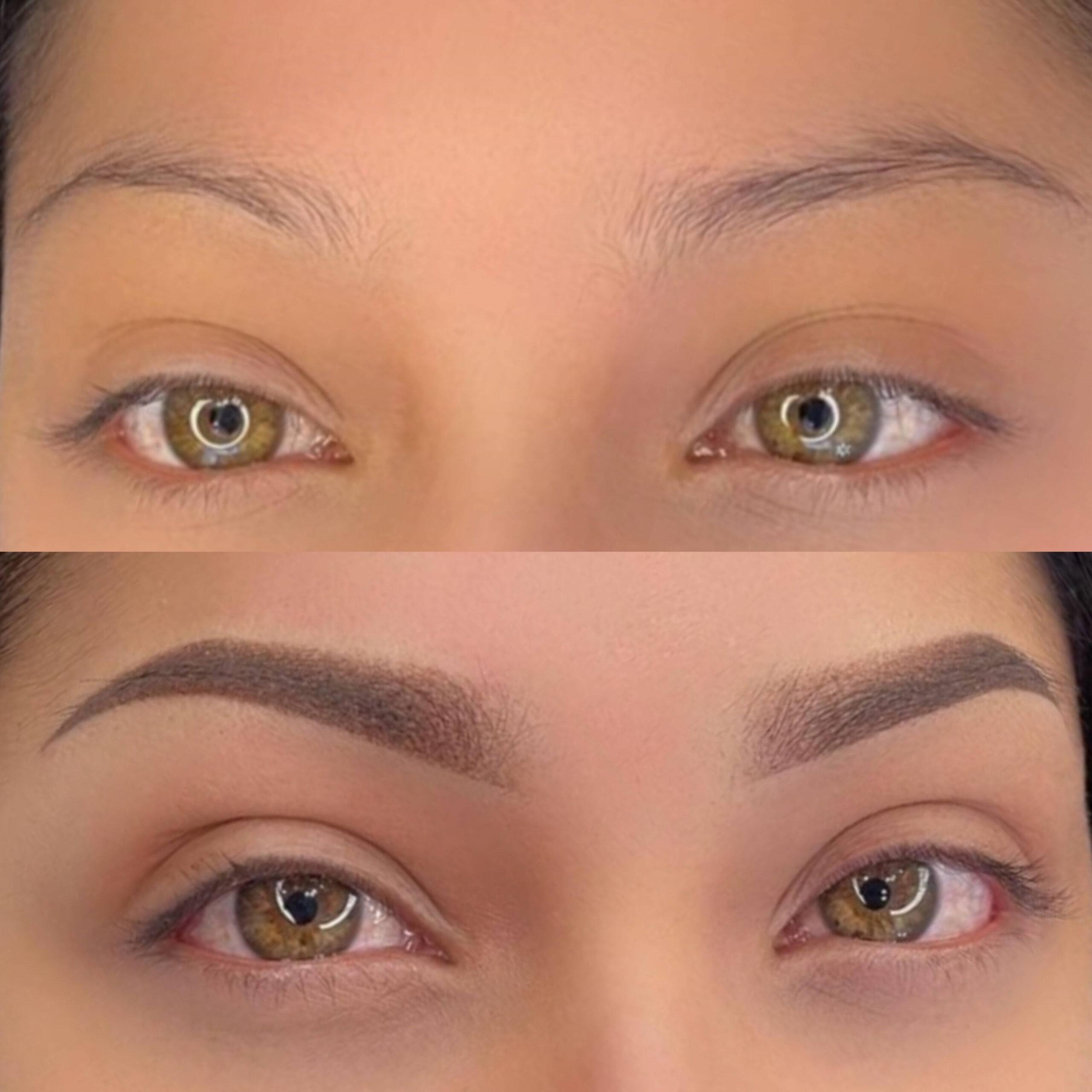 Ombre Semi Permanent Eyebrows Course In India Ombre Brows Treatment